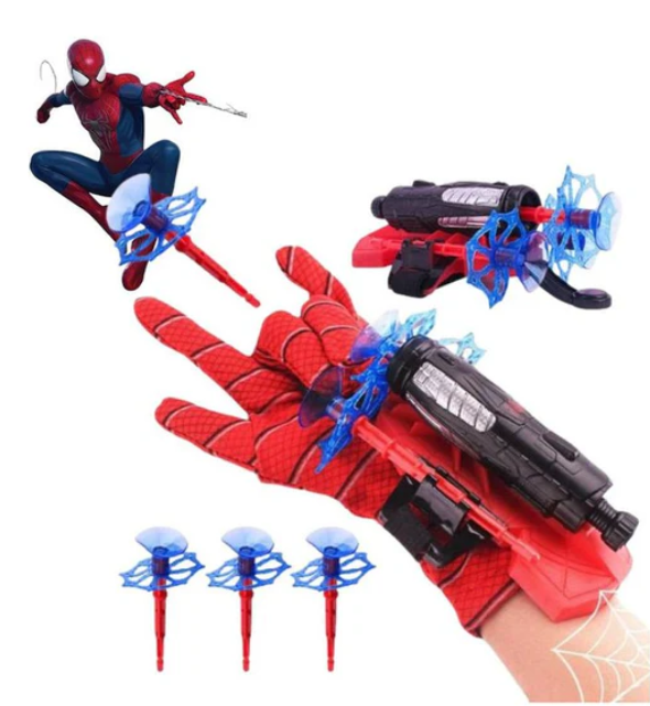 GUANTES DE SPIDER-MAN - LANZADOR DE TELARAÑA